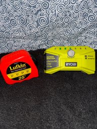 Ryobi Stud Finder And Tape Measure