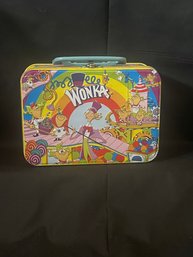 Willy Wonka Lunch Box Metal Tin 3D Nestle Series Candy Factory Collectible