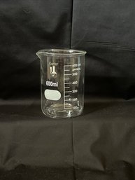 600ML Low Form Karter Chemistry Lab Glass Heavy Wall