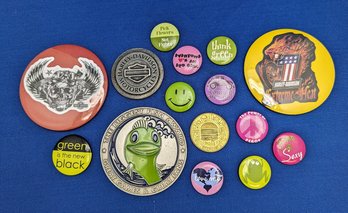 Miscellaneous Pins And Coins