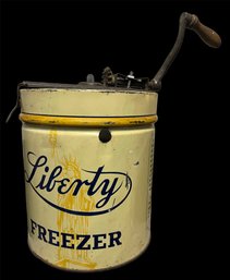 Liberty Ice Cream Maker Vintage