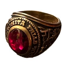 Vintage Wichita Falls  High School Ring 10kt