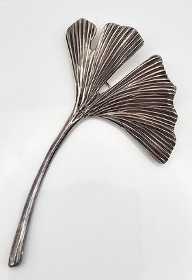 ZINA Sterling Silver Leaf Brooch 23 G