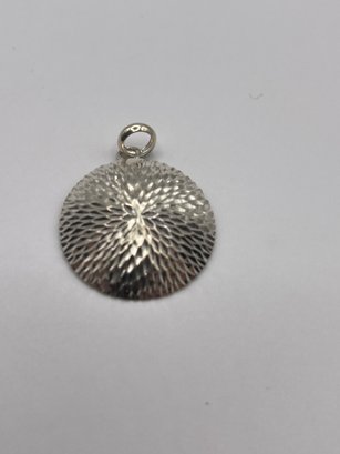 Thailand - Sterling Textured Pendant 3.67g