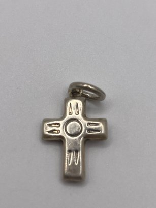Sterling Pendant With Sun Cross  3.12g