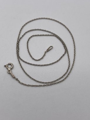 16' Sterling Necklace 1.04g