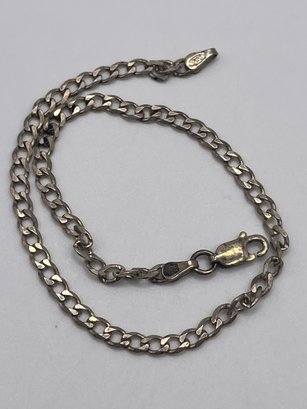 Italy - Sterling Cable Chain  3.64g   9'long