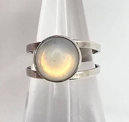 Opalite Sterling Silver Ring Size 5.5 2.8 G