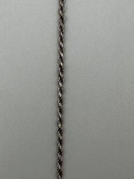 ITALY-RE Sterling Silver Rope Chain 19.32g