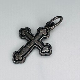 JA, Sterling Silver Cross Pendant, 1.84 G.