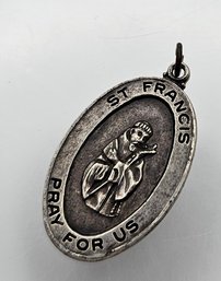 Creed Sterling Silver Religious Pendant 3.4 G