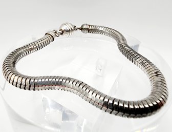 Sterling Snake Chain Bracelet, 13.8g