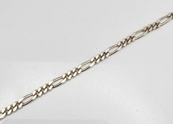 Sterling Silver Figaro Chain Bracelet 5 G