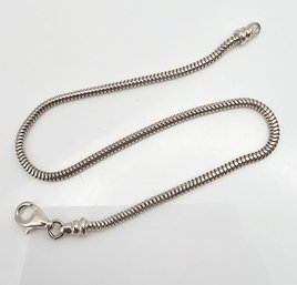 Sterling Silver Snake Chain Bracelet 3.3 G