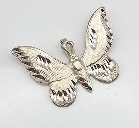 Sterling Silver Butterfly Pendant 3.2 G