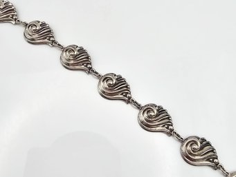 Danecraft Sterling Silver Stamped Bracelet 10.3 G