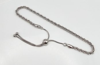 Sterling Silver Bolo Bracelet 4.8 G