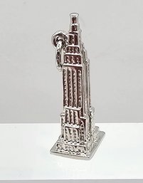 Carlart Sterling Silver Empire State Building Charm 4 G