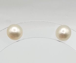 EP Pearl Sterling Silver Earrings 2 G