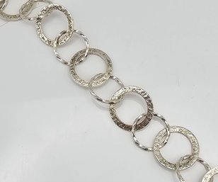 SXI Sterling Silver Circle Bracelet 9.2 G