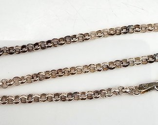 Sterling Silver Chain Bracelet 2.6 G