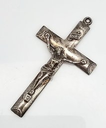 Creed Sterling Silver Crucifix Pendant 6.7 G