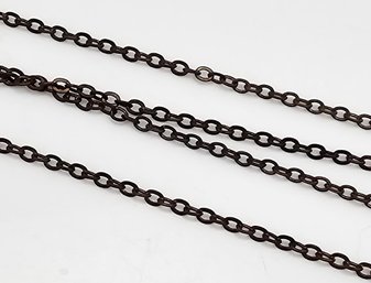 Sterling Silver Cable Chain Necklace 1.5 G