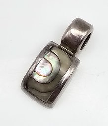 ATI Abalone Sterling Silver Pendant 5.9 G