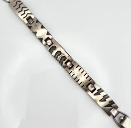 Sterling Silver Link Bracelet 55.7 G