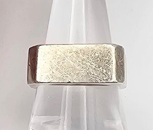Sterling Silver Monogram Ring Size 8.5 10.8 G