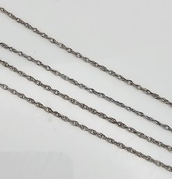 Sterling Silver Cable Chain Necklace 1 G
