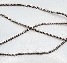 Sterling Silver Snake Chain Necklace 4.9 G