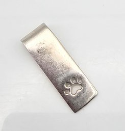Sterling Silver Paw Pendant 2.5 G