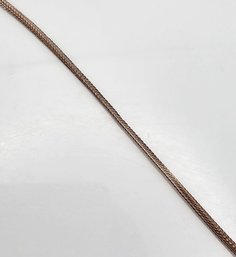 Sterling Silver Curb Chain Bracelet 1.8 G