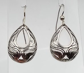 Sterling Silver Drop Dangle Earrings 4.6 G
