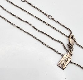 Barni Designs Sterling Silver Cable Chain Necklace 2.7 G