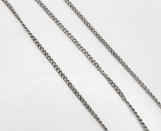 Sterling Silver Curb Chain Necklace 1.8 G