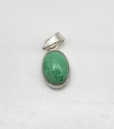 FAS Turquoise Sterling Silver Pendant 0.6 G