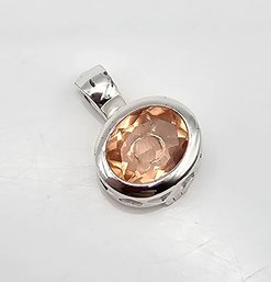 Sterling Silver Cage Pendant 3.6 G