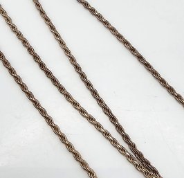 Sterling Silver Cable Chain Necklace 1.6 G