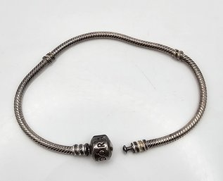 Pandora Sterling Silver Charm Bracelet 14.9 G