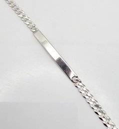 Sterling Silver ID Bracelet 4.9 G