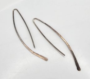 Sterling Silver Drop Dangle Earrings 1.3 G