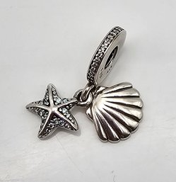 'ALE' Sea Themed Sterling Silver Charm 3.8 G