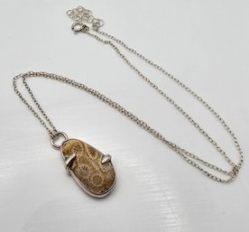 Fossil Sterling Silver Necklace 5 G
