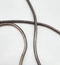 Sterling Silver Snake Chain Necklace 10.9 G