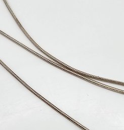 Sterling Silver Snake Chain Necklace 4 G