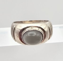 Quartz Sterling Silver Ring Size 7 4.3 G