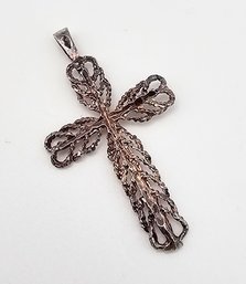 Sterling Silver Cross Pendant 1.6 G