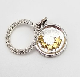 LA Sterling Silver Stars Pendant 3.5 G